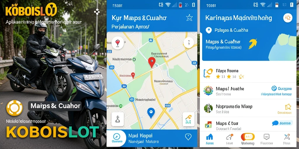 Tampilan antarmuka KOBOISLOT dengan fungsi Navigasi Motor yang intuitif.