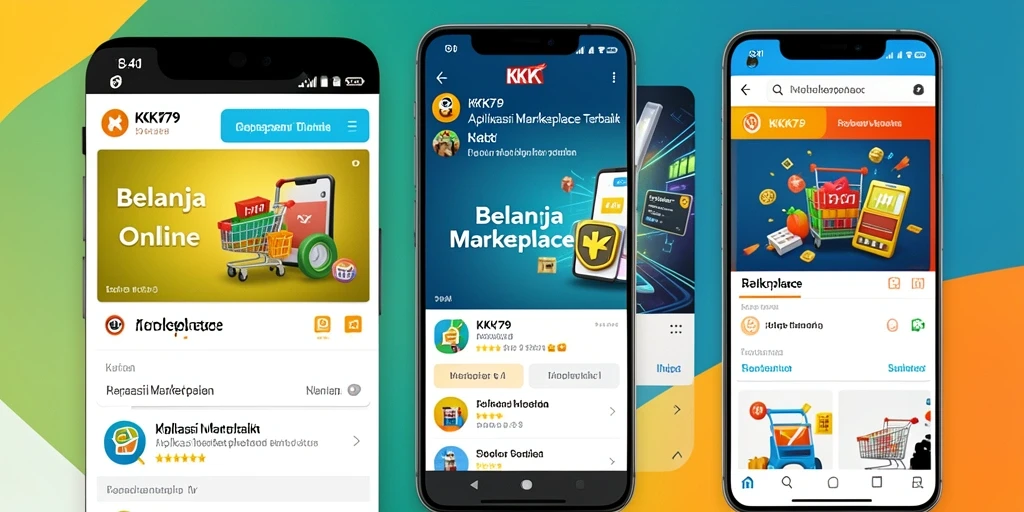 Tampilan antarmuka KPK79 yang ramah pengguna untuk belanja online.
