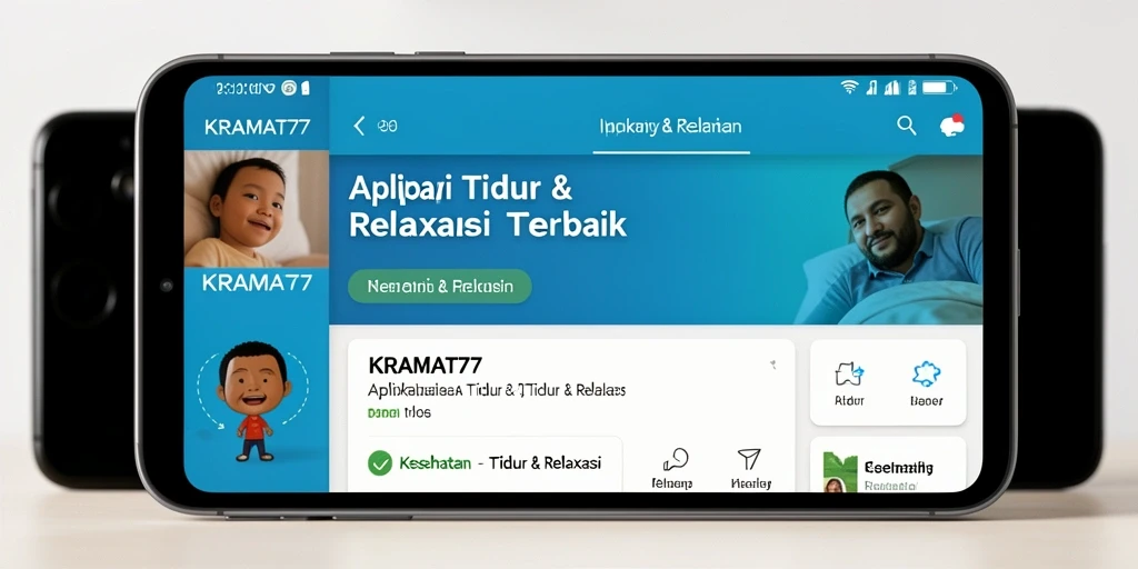 Antarmuka aplikasi KRAMAT77 yang menenangkan dan fungsional.