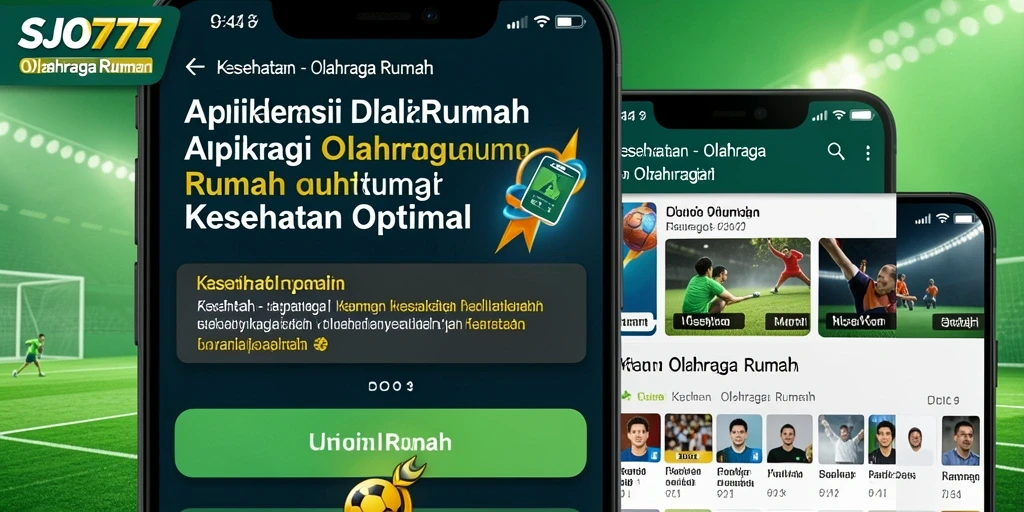 Antarmuka SJO777 yang ramah pengguna untuk olahraga rumah.