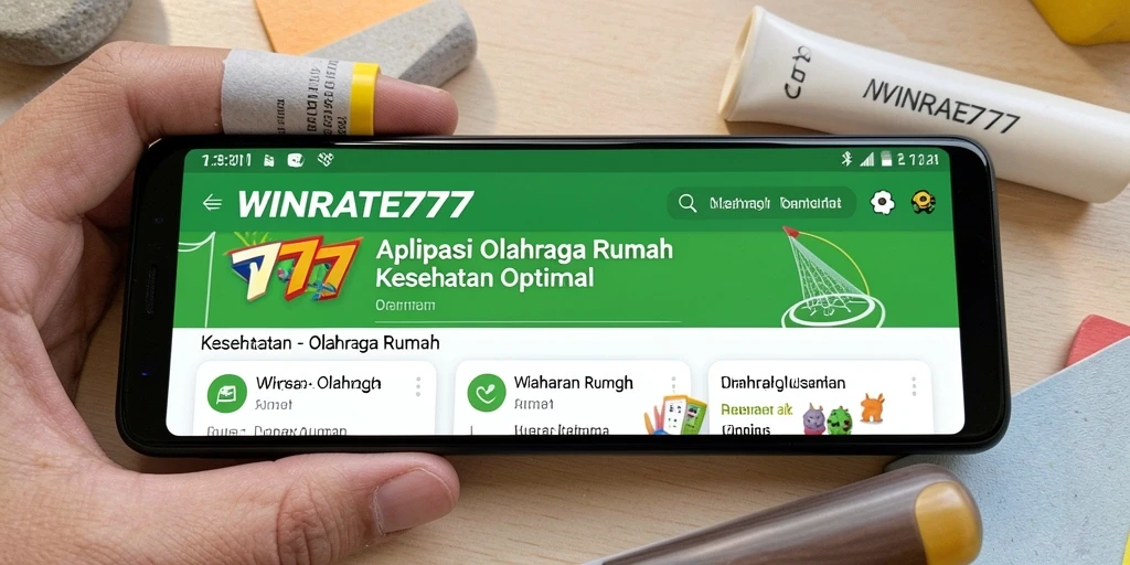 Antarmuka WINRATE777 yang menarik untuk olahraga di rumah.