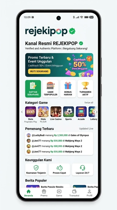 Kanal Resmi rejekipop untuk Pengguna Android di Indonesia